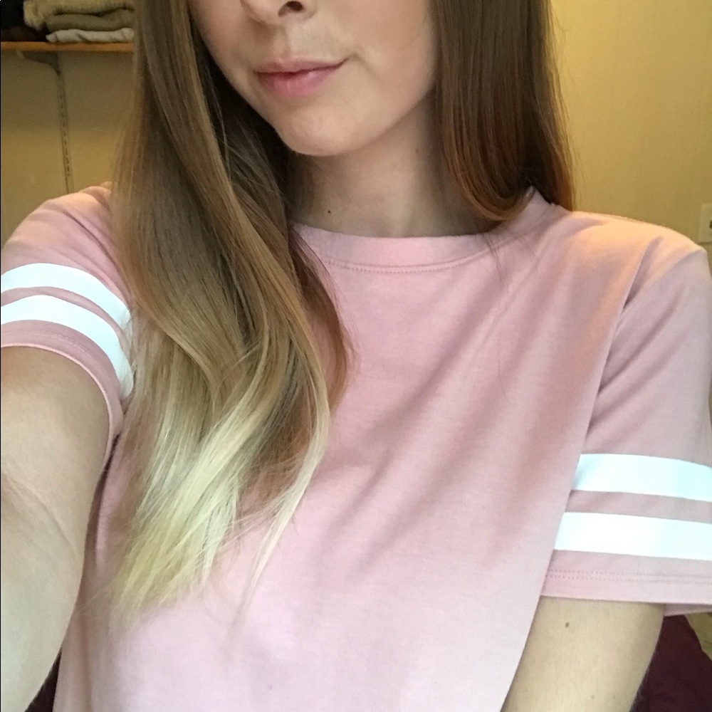 Pink T-Shirt Dress